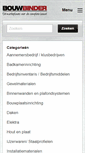 Mobile Screenshot of bouwbinder.nl
